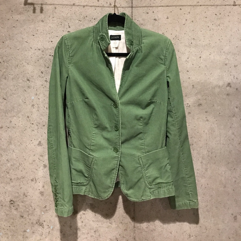 J. Crew Green Blazer